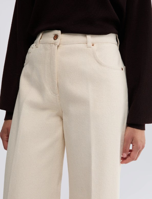 Jeans Avorio Aspesi Taglia 30