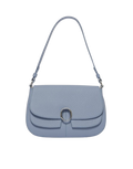 Borsa Kate Soft Small a spalla in pelle martellata con tracolla Orciani