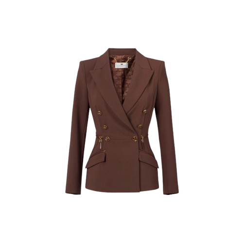 Giacca Elisabetta Franchi Marrone taglia 40