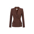 Giacca Elisabetta Franchi Marrone taglia 40